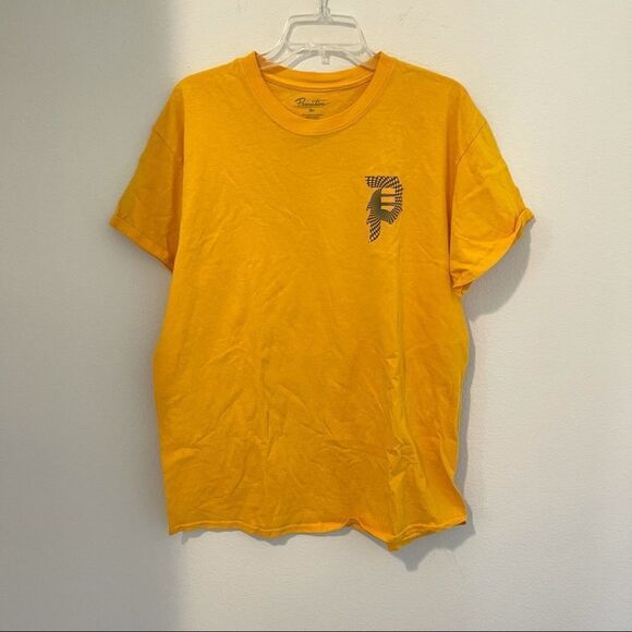 Primitive Yellow Classic Graphic Logo T-Shirt - Picture 1 of 3
